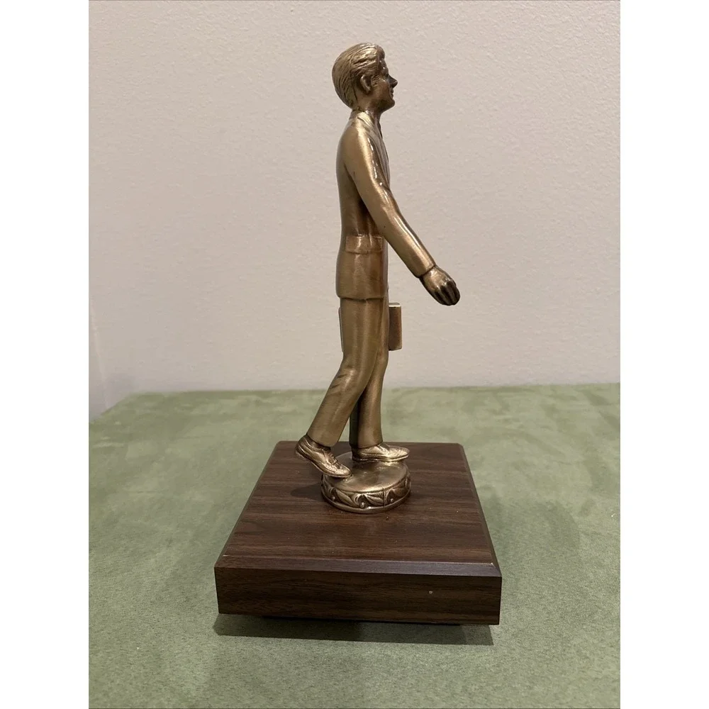 Vintage Metal Salesman Trophy Ameri-craft Retro Decor